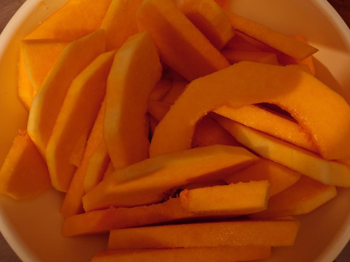 The bowl of salted planks