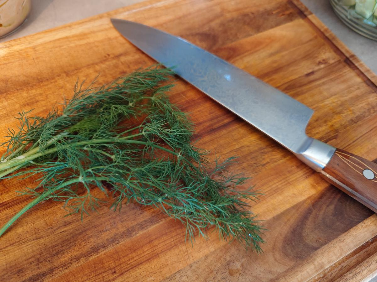 Dill on the board