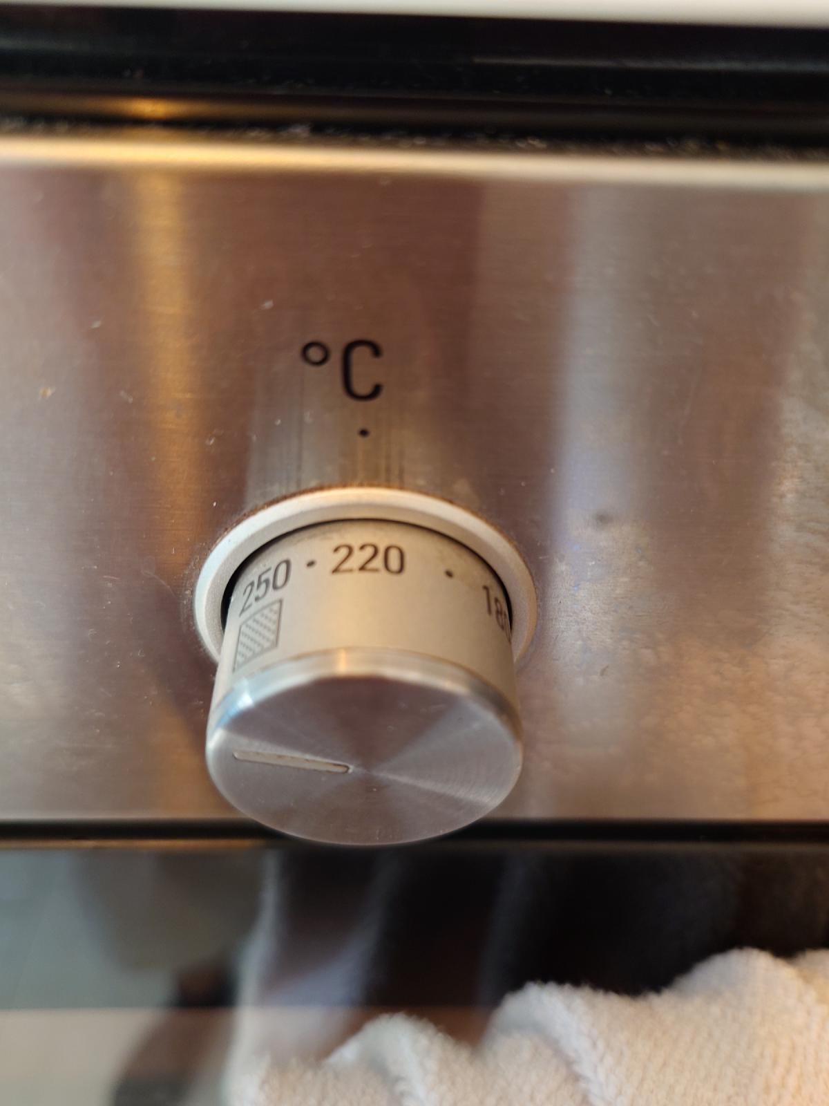 Oven turned up to finish