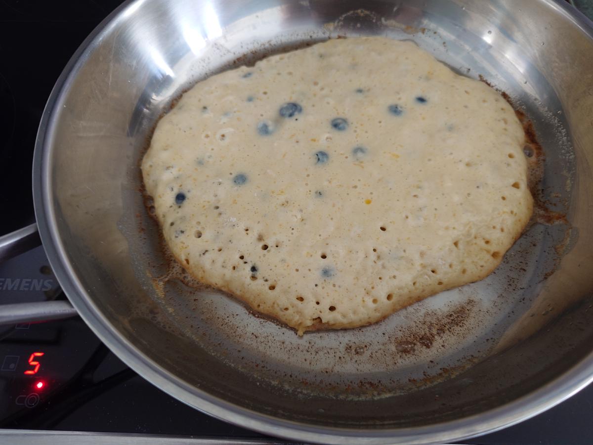 Matte surface with open holes and dry edges, ready to flip