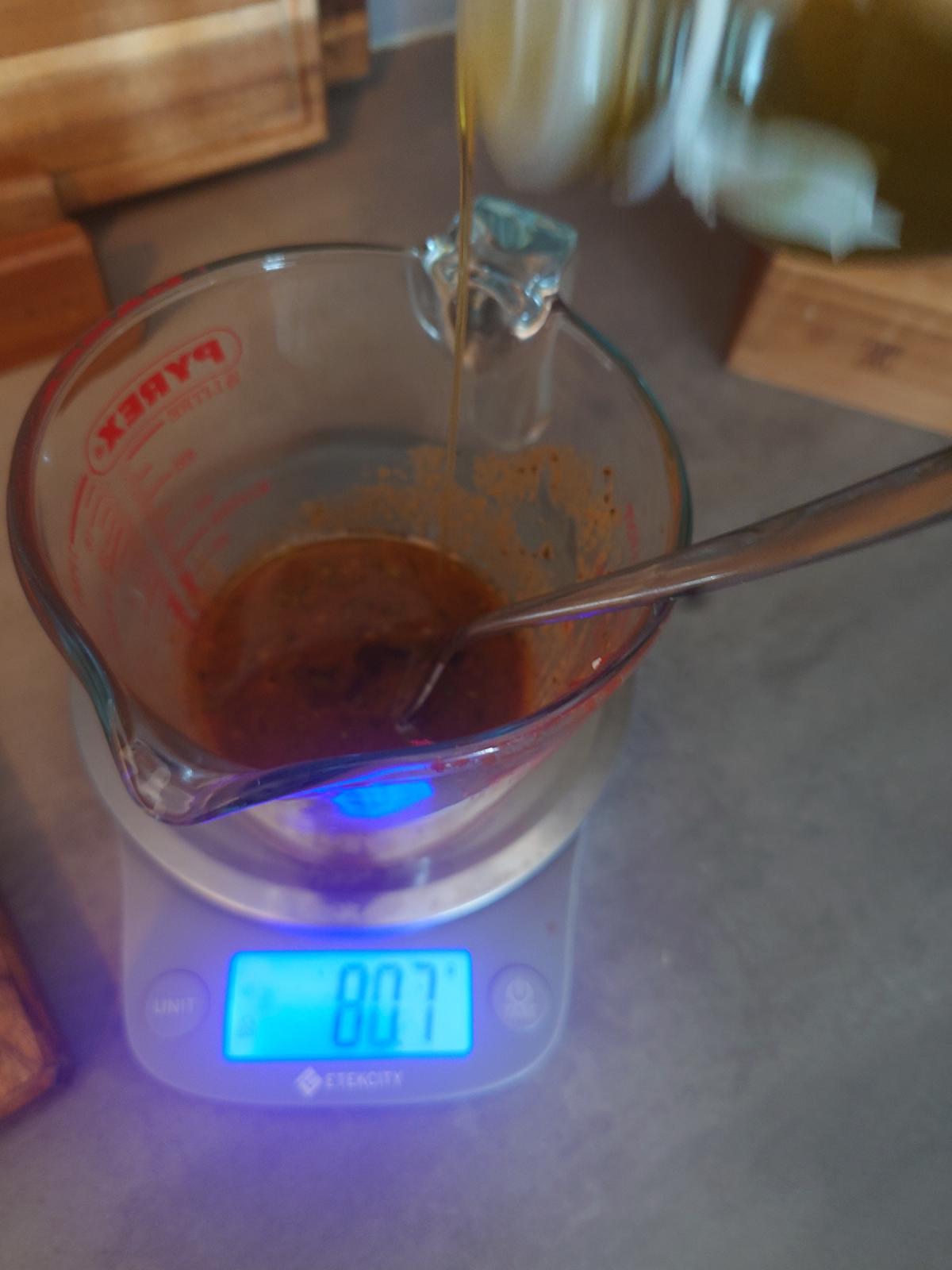 Topped up to 80 g